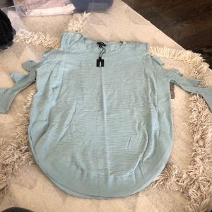 Express cut out tunic tee